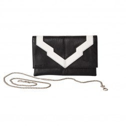 Black & White Clutch/Hip Bag