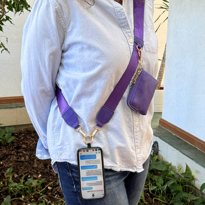 Clip & Go Strap w/RFID Pouch Solid