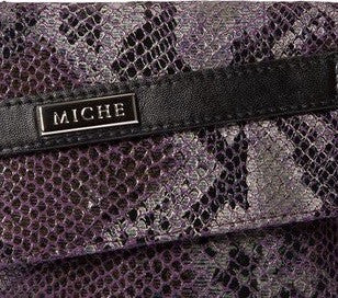 Purple Snake Clutch