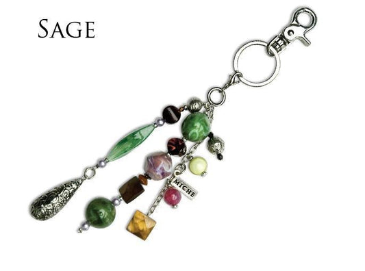 Sage Purse Charm