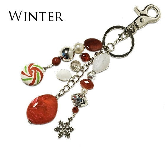 Winter Purse Charm