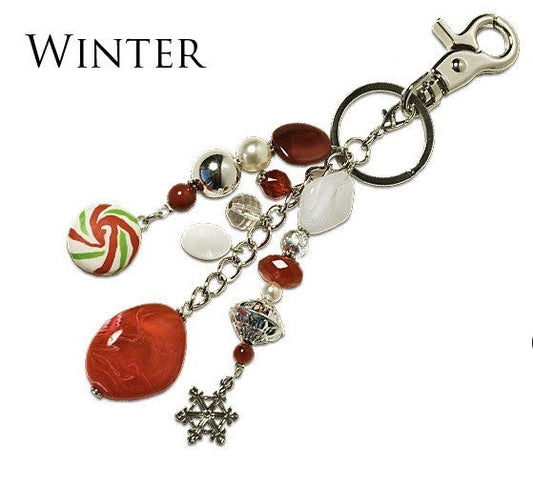 Winter Purse Charm